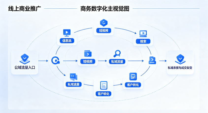 宣汉县线上商业推广怎么做？全域流量闭环搭建与低成本转化实战指南