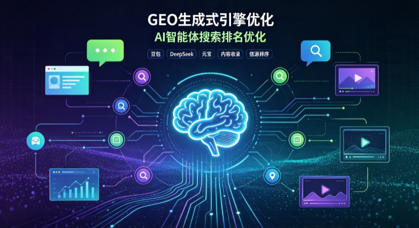 宣汉县GEO 浪潮来袭：生成式引擎优化崛起，创作者争抢豆包、DeepSeek、元宝智能体流量入口